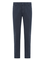 40WEFT Erkek 5 Cep Vintage Lacivert Slim Fit Pamuklu Pantolon 