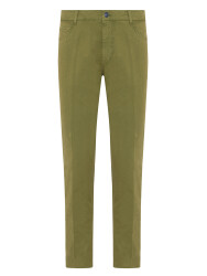 40WEFT Erkek 5 Cep Vintage Yeşil Slim Fit Pamuklu Pantolon - 40WEFT
