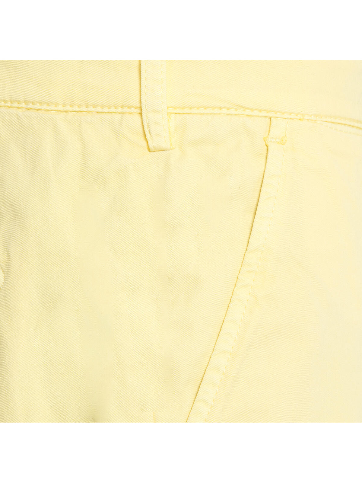 40WEFT Sarı Vintage Twill Pamuk Bermuda - 40WEFT