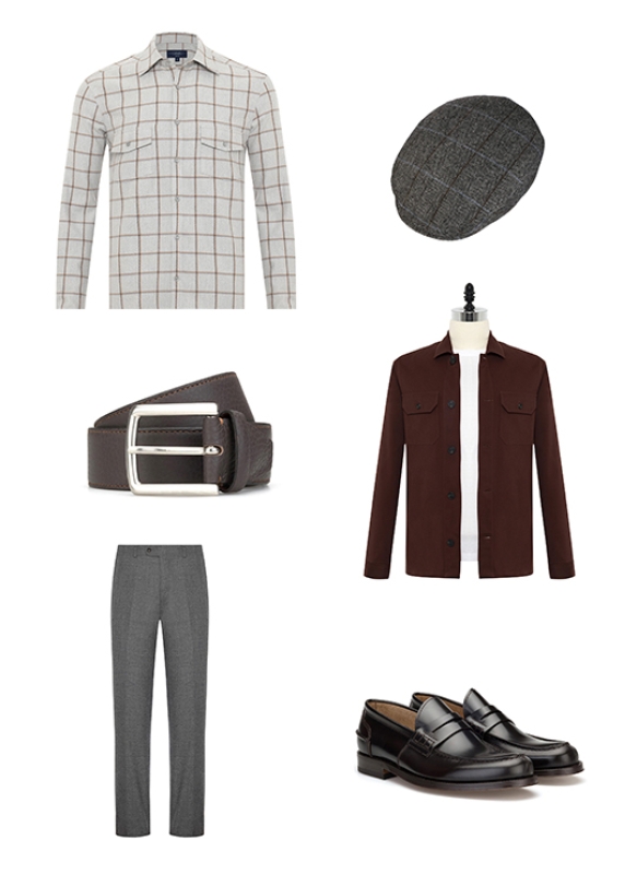 Sezonun Rengi Bordo&Gri