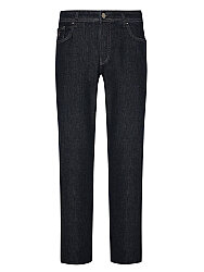 Alphauomo 5 Cep Koyu Lacivert İnce Denim Regular Fit Pantolon