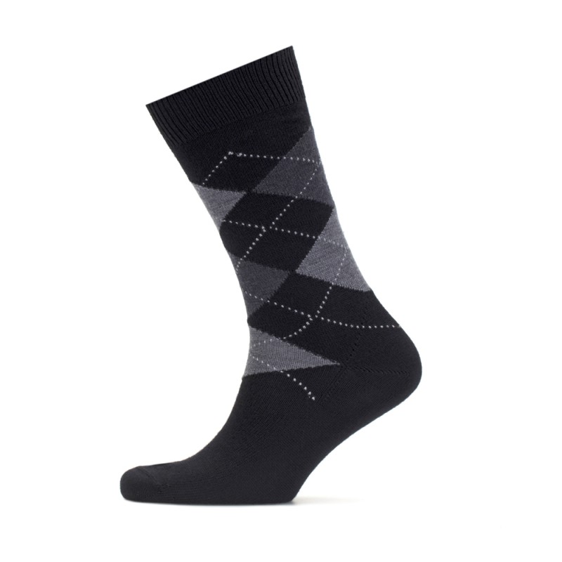 Bresciani - Bresciani Black Grey Socks (1)