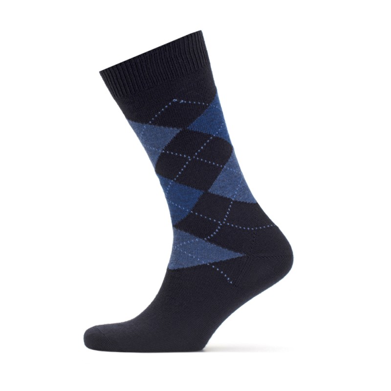 Bresciani - Bresciani Navy Blue Socks (1)