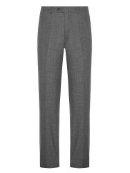 Carl Gross Gri Twill Doku Melanj Yün Erkek Pantolon - Carl Gross