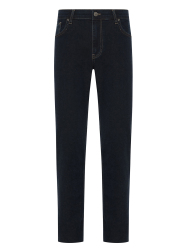 Gallus 5 Cep Lacivert Yeşil Efektli Esnek Regular Fit İnce Denim Pantolon 