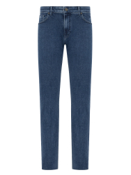 Gallus 5 Cep Regular Fit Yıkamalı Mavi Denim Pantolon 