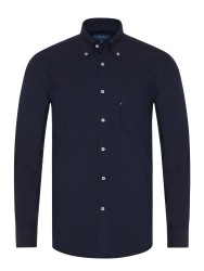 Germirli Laci Düğmeli Yaka Cepli Tailor Fit Spor Oxford Erkek Gömlek 
