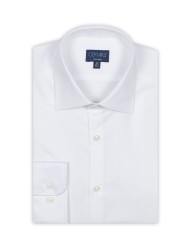 Germirli - Germirli Non Iron White Twill Tailor Fit Shirt (1)