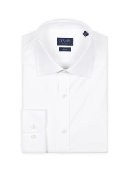 Germirli - Germirli Traveller Semi Spread Slim Fit White Shirt (1)