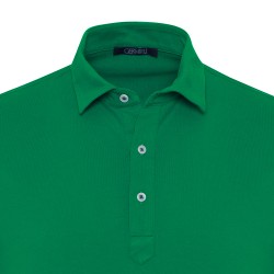 Germirli - Germirli Yeşil Gömlek Yaka Polo Tailor Fit T-Shirt (1)
