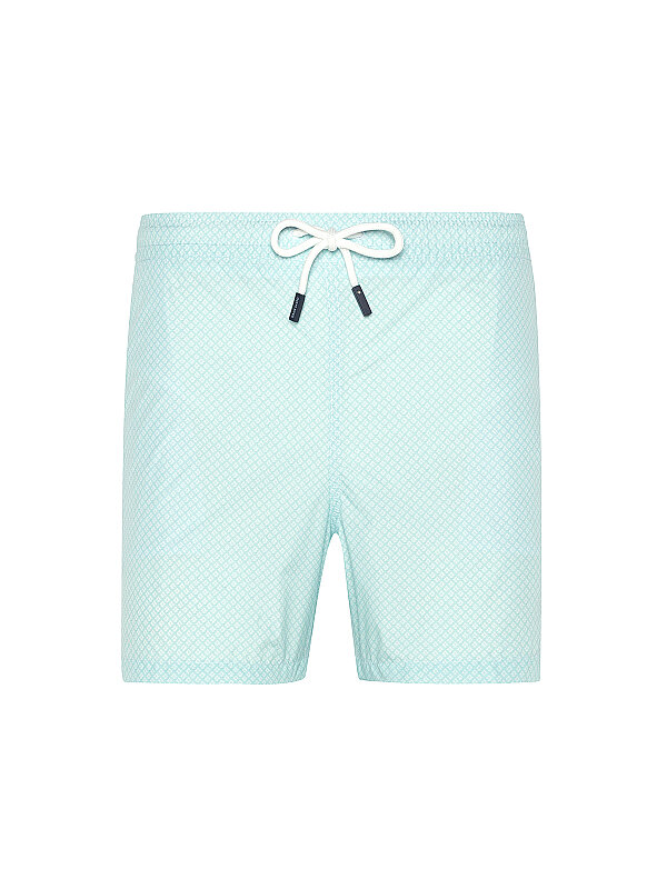 Gran Sasso Mint Yeşili Micro Desenli Recycled Micro Fiber Mayo