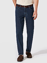 Hiltl Lacivert 5 Cep İnce Regular Fit Pamuk Elastane Pantolon
