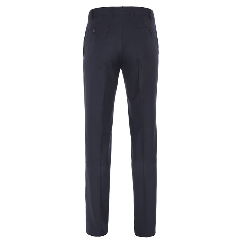 Hiltl - Hiltl Lacivert Yün 120s Pantolon (1)
