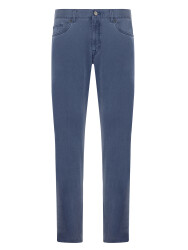 Hiltl Mavi 5 Cep Dokulu Pamuk Elastan Slim Fit Pantolon 