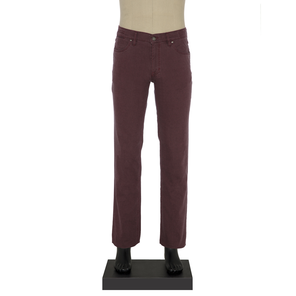 Hiltl - Hiltl 5 Cep Bordo Pantolon