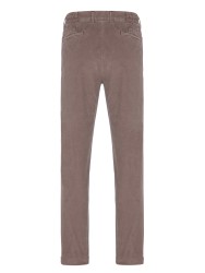 Hiltl - Hiltl Rugged Mille Rige Coton Elastane Bej Kadife Dokulu Victor Chino Regular Fit Pantolon (1)