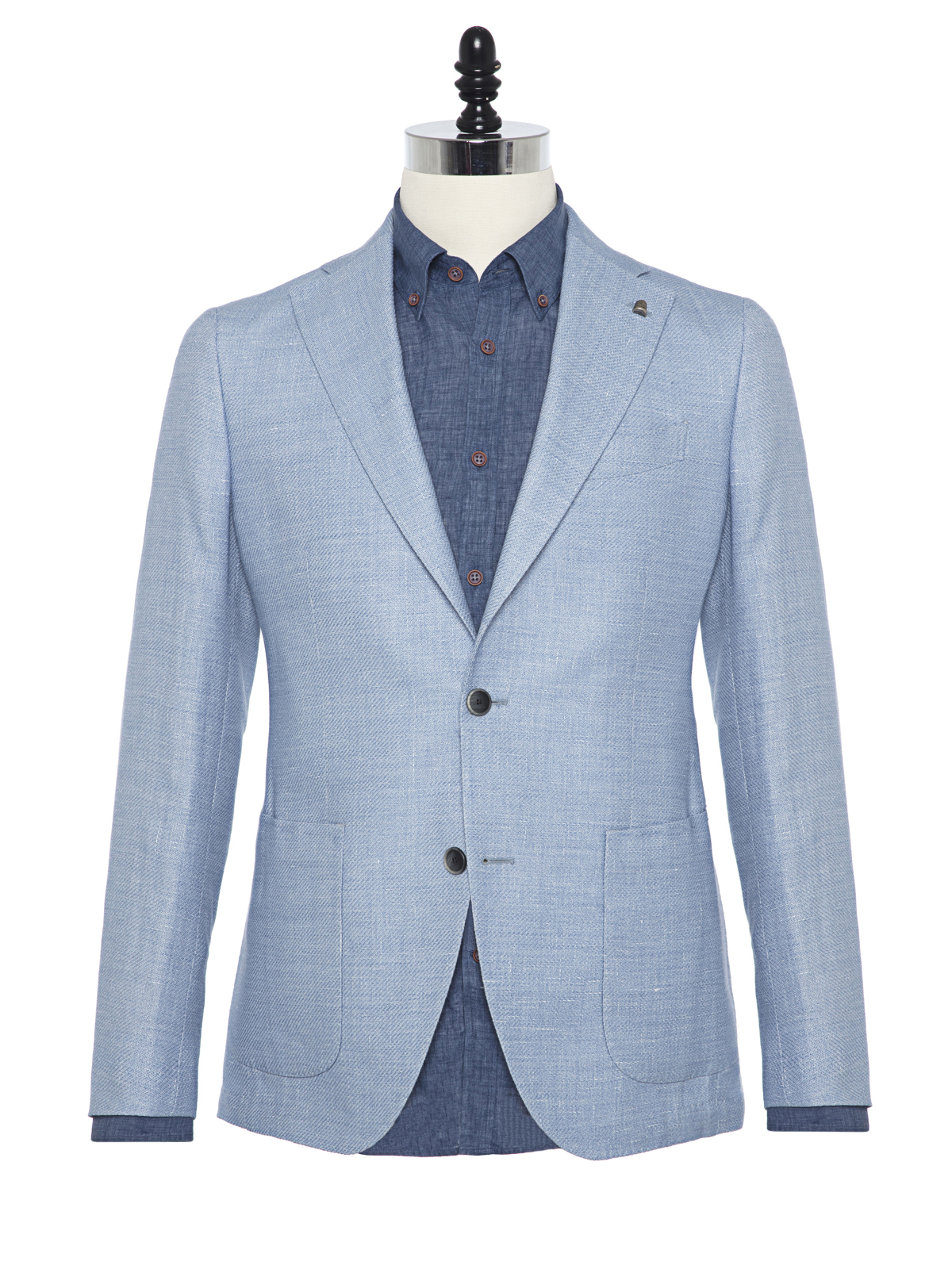 Sartoria Latorre - Sartoria Latorre Mavi Astarsız Ceket