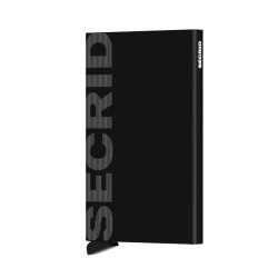 Secrid - Secrid Cardprotector Laser Logo Black Cüzdan
