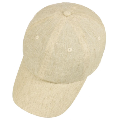Stetson - Stetson Baseball Cap Linen Natural Keten Şapka (1)