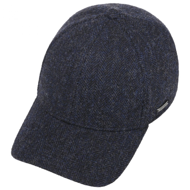 Stetson - Stetson Baseball Şapkası Balık Sırtı Lacivert Şapka (1)