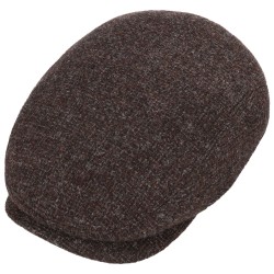 Stetson - Stetson Driver Cap Wool Bordo Kırçıllı Yün Şapka (1)