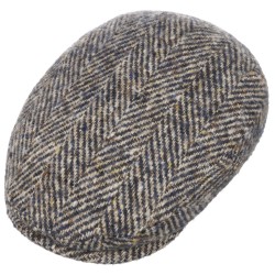 Stetson - Stetson Kent Herringbone Balık Sırtı Yün Renkli Şapka (1)